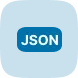 CSV to JSON Icon