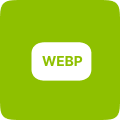 JPG to WEBP Icon