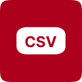 JSON to CSV Icon